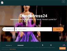 Tablet Screenshot of dancedress24.de